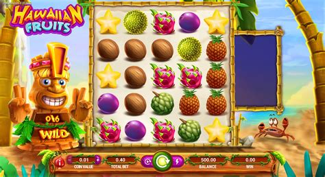 Игровой автомат Hawaiian Fruits  играть бесплатно